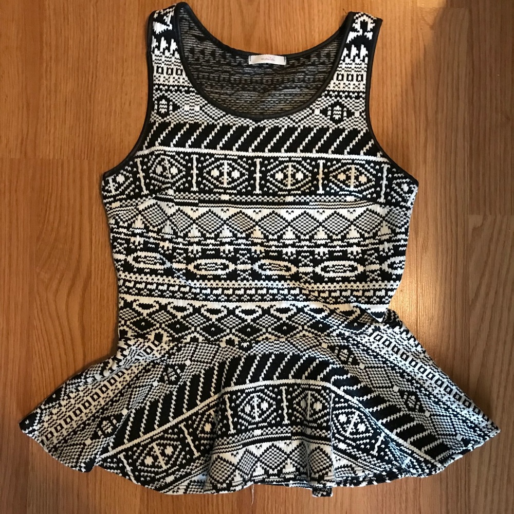 Black and White shirt